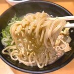 肉玉そば　おとど - 麺　2022.10.24