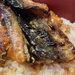 志じみ茶屋 湖舟 - 皮面　パリパリ！焼き具合はリクエストできますよ。