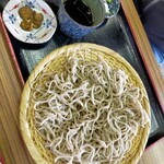 三峰お犬茶屋　山麓亭 - 手打ちざる蕎麦　700円(税込)