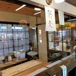 三峰お犬茶屋　山麓亭 - 蕎麦打ち場