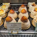 カフェ ミクニズ - 東京杉並産の和栗を使ったモンブラン