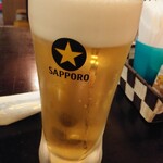 ハラミが主役 - 生ビール440円