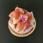 カフェ ミクニズ - 季節のタルト（いちじく）＠500円