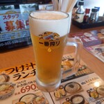 久兵衛屋 - 生ビール