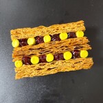 カフェ ミクニズ - ミルフィーユ ピスターシュ＠550円