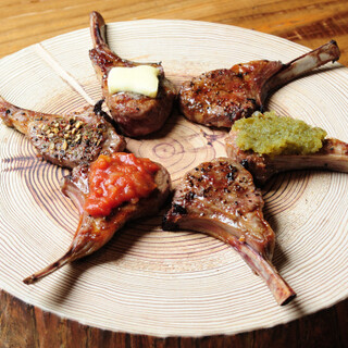 Enjoy juicy lamb chops in 6 different flavors!