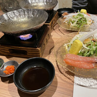 海乃四季 - ズワイガニのしゃぶしゃぶ