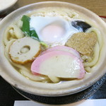 出雲そば きがる - 鍋焼きうどん680円(2013/01)