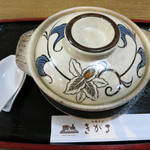 出雲そば きがる - 鍋焼きうどん680円(2013/01)