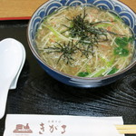 出雲そば きがる - 限定　あんかけそば850円(2013/01)