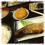 十八番 - サバ定食 ¥800