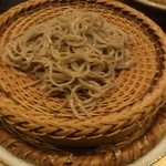 手挽きそば 一心 - 大盛分はこの量です。（４００円プラス）