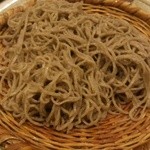 手挽きそば 一心 - 通常の並そば分