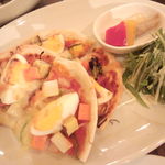 かみむら食堂 - きまぐれピザ