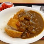 食堂らいちょう - かつカレー（950円）