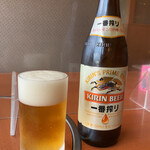 和食さと - 瓶ビール中 ¥658-(2022/11/04)