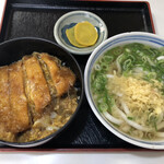 三勝 - かつ丼うどんセット