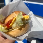 とこ こおりな - 料理写真:ベーグルサンド（オムレツ）