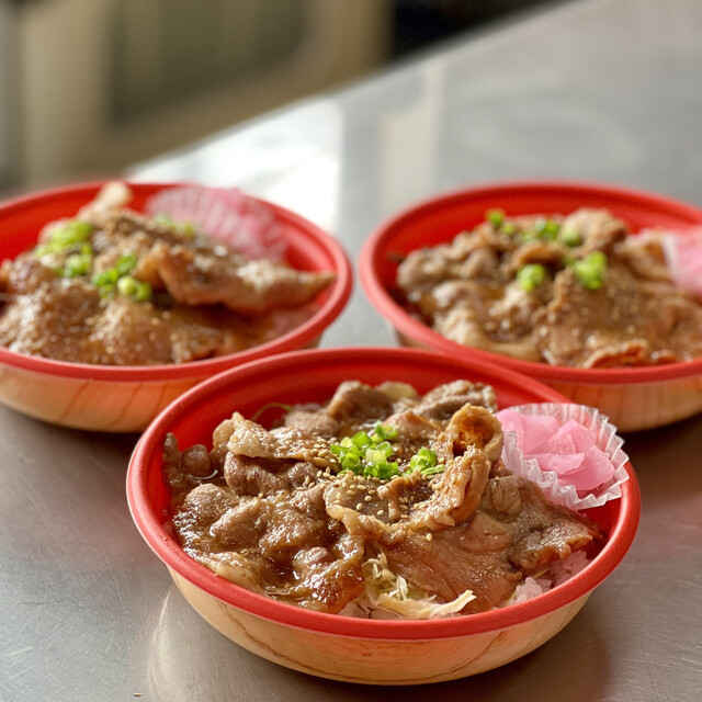 肉の旭屋 - 南陽市役所（弁当）の写真