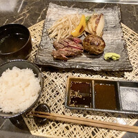 鉄板焼き 太縁 - 