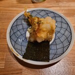 居酒屋 ヨーテル - おすそ分けの揚げ餅。