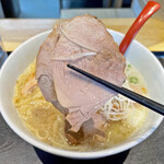 超純水採麺 天国屋 - まーさん豚モモ肉チャーシュー