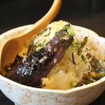 Sumibikushiyaki Binsuke - 豆腐と茄子の揚げ出汁　ボリュームたっぷりです！！