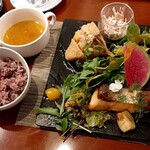 BistroMasa 極 kiwami - 黒米ごはんとオニオンスープも美味しかった