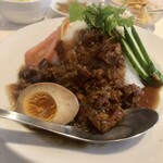 台湾料理故宮 - ランチ「魯肉飯(ルーローハン)」(750円)