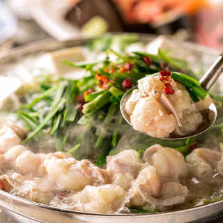 期間限定！当店人気のもつ鍋食べ飲み放題コース3800円♪