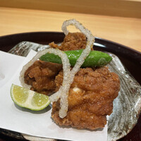 浦正鮨 別邸 - ふぐ唐揚げ