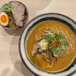 札幌麺屋 美椿 - 2022年7月 2022年7月 2022年7月 辛味噌 と炊き込みご飯（中）