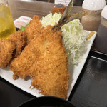 わ楽 - アジフライ