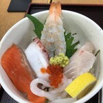 海の幸 - ミニ海鮮丼　