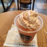 スターバックスコーヒー - 桃MOREフラペチーノです。