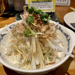 居酒屋桜房 - 晩酌セット@1,500円のキャベツ盛り