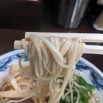 博多麺房 赤のれん - 細平麺