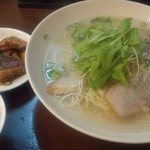 揚子江ラーメン - セットメニュー（700円）