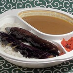 カレー屋 マドラス - 揚げなすカレー