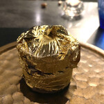 Alternative - 鳩などジビエのパテのミルクレープ。