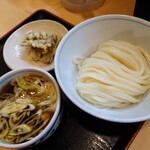 手打ちうどん寺屋  - ごぼう天肉汁つけめん①