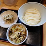 手打ちうどん寺屋  - ごぼう天肉汁つけめん③