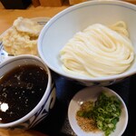 手打ちうどん寺屋  - かしわ天つけめん③
