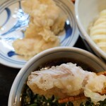 手打ちうどん寺屋  - かしわ天つけめん⑤