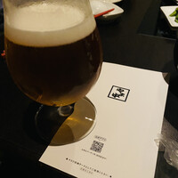 博多もつ鍋 やま中 赤坂店 - 生ビール