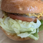 Marger burger - ベーコンチーズバーガー