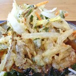 Ekisoba Agano - あがの市場野菜のかき揚げ天そば