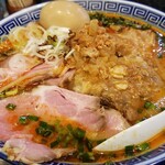 塩そば専門店 桑ばら - パイカチャーシュー辛味噌ホルモン