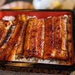 うなぎの 東海亭 - 2段重