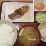 玉乃光酒蔵 - 煮魚定食（黒むつ）